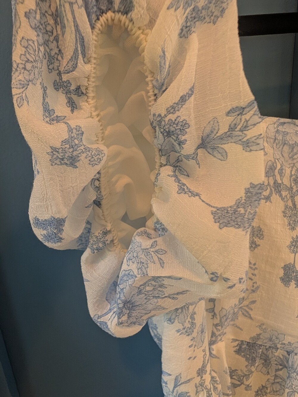 Floral Square-Neck Dress - Picture 2 of 7